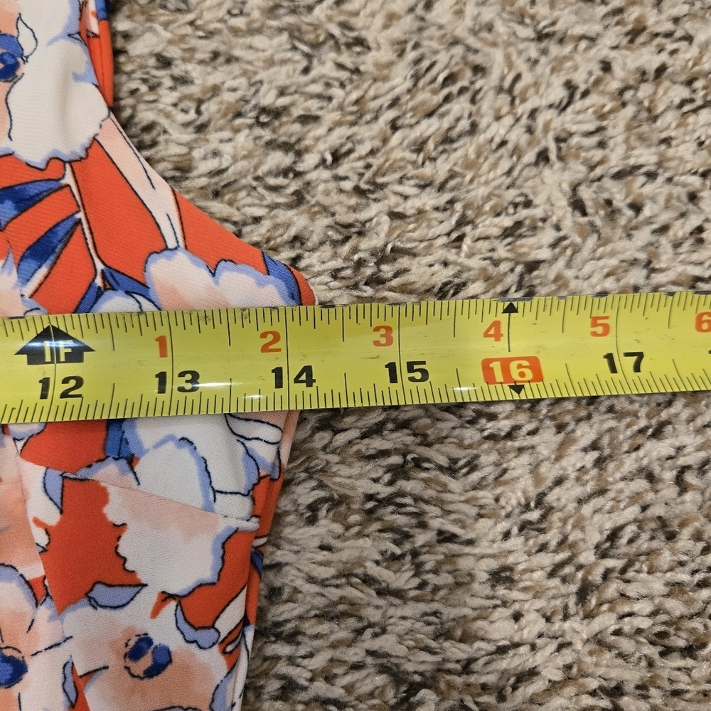 Tommy Hilfiger Multicolor Petite Floral A Line Sleeveless Dress Size 2P - Picture 7 of 8